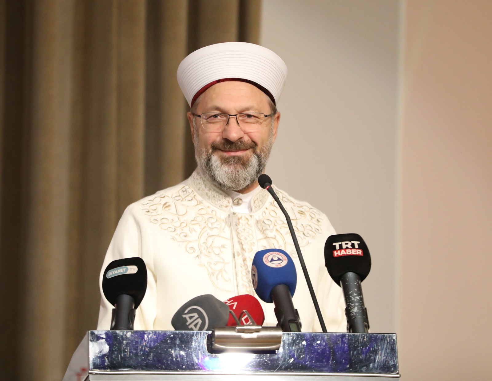 President of Religious Affairs Prof. Dr. Ali Erbaş visited our Univers 